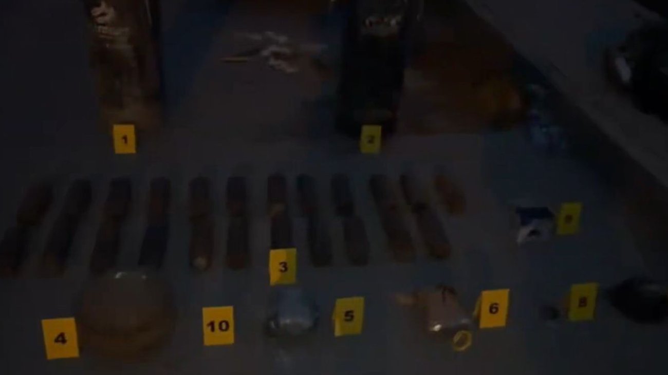 Neutralizan artefactos explosivos durante evento oficial