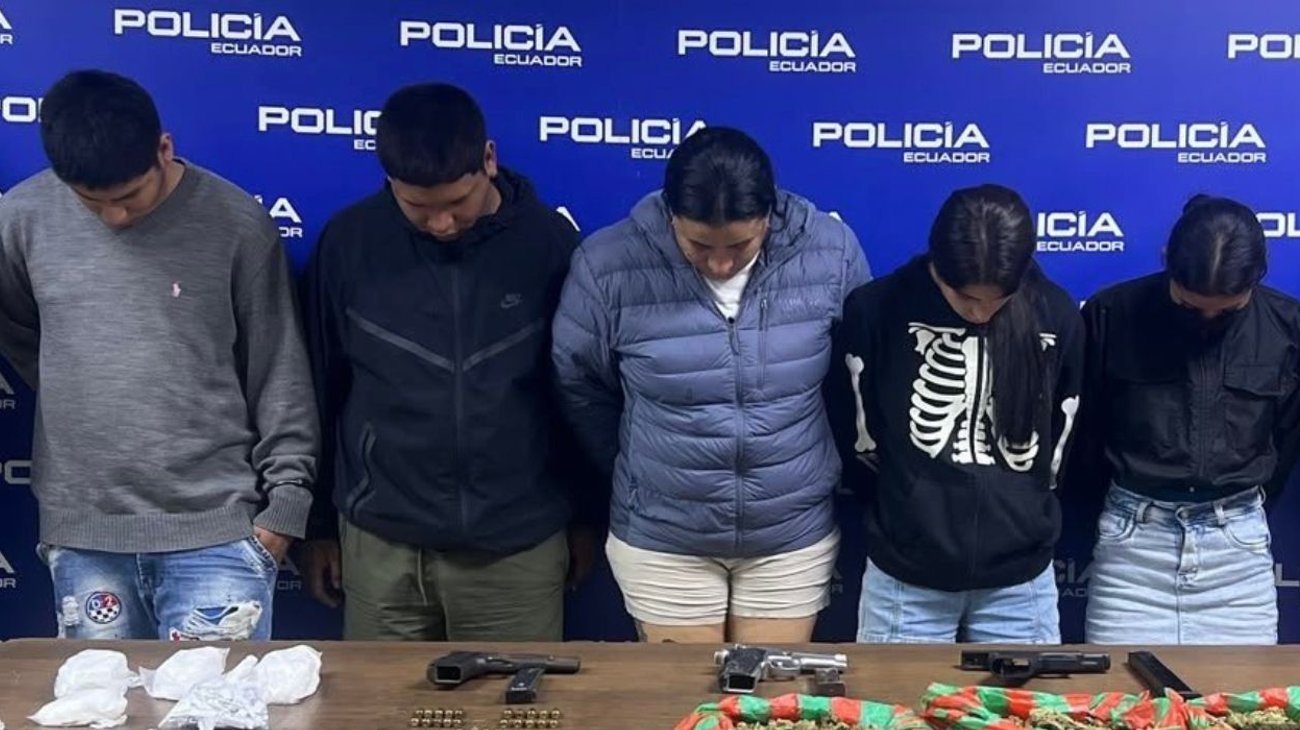 Caen cinco presuntos miembros de los Chone Killers en Ecuador
