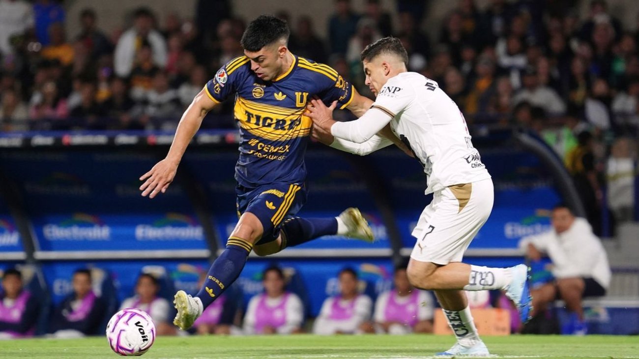 Tigres rescata empate en Pumas y mantiene opción de liguilla