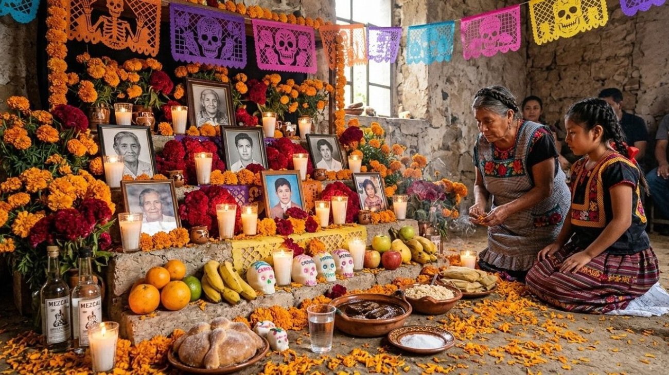 Conoce el calendario de llegada de almas en Día de Muertos