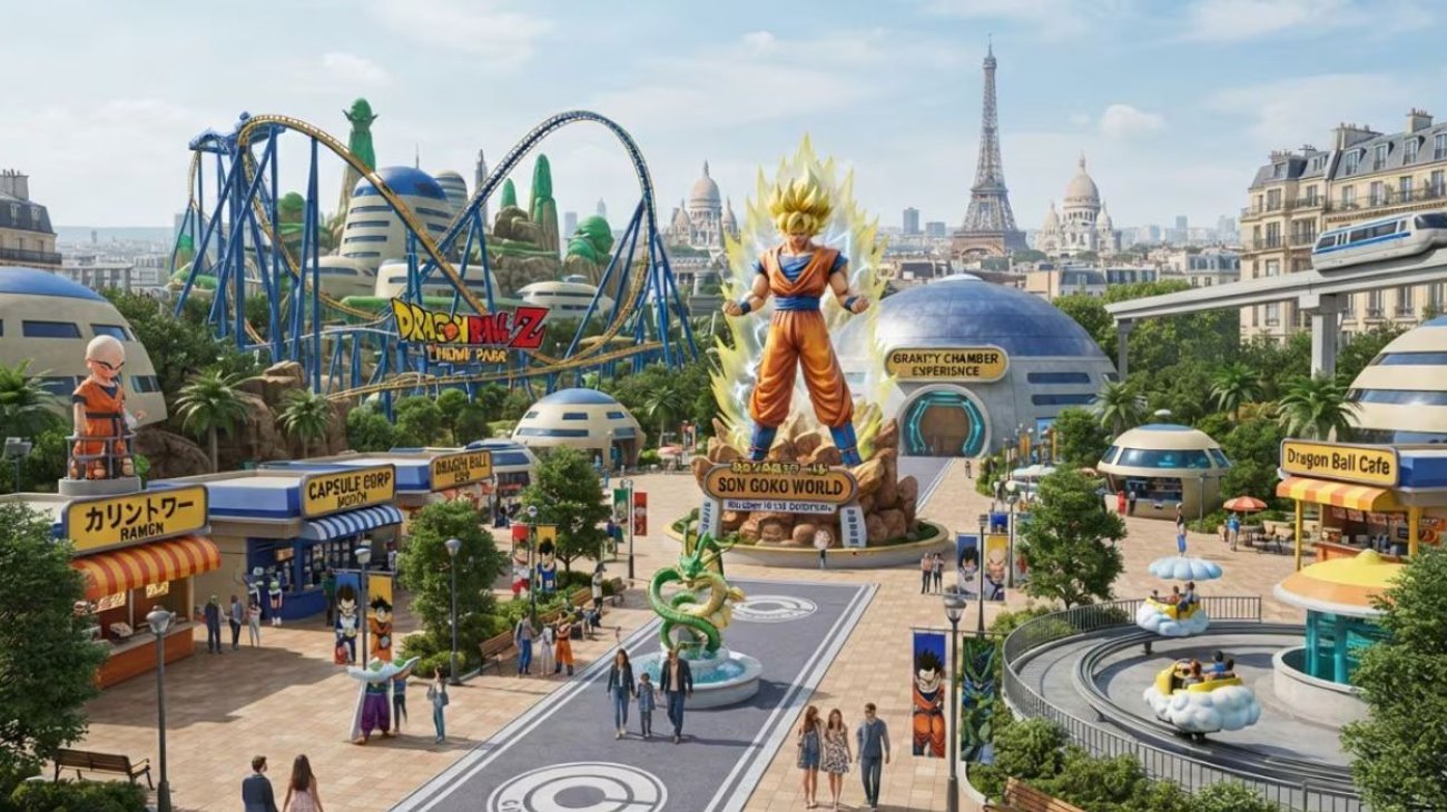 Desmienten parque temático de 'Dragon Ball Z' en Francia