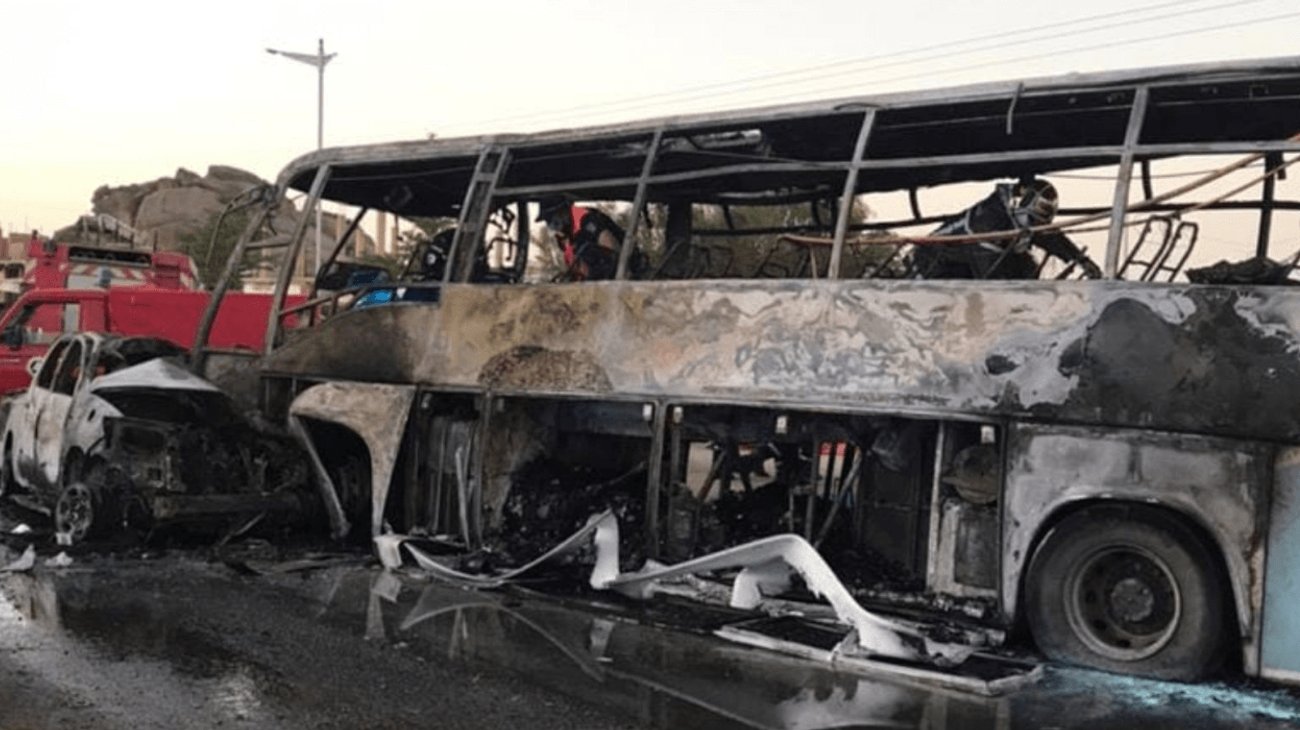 Accidente de autobús deja 13 muertos y 35 heridos en Argelia