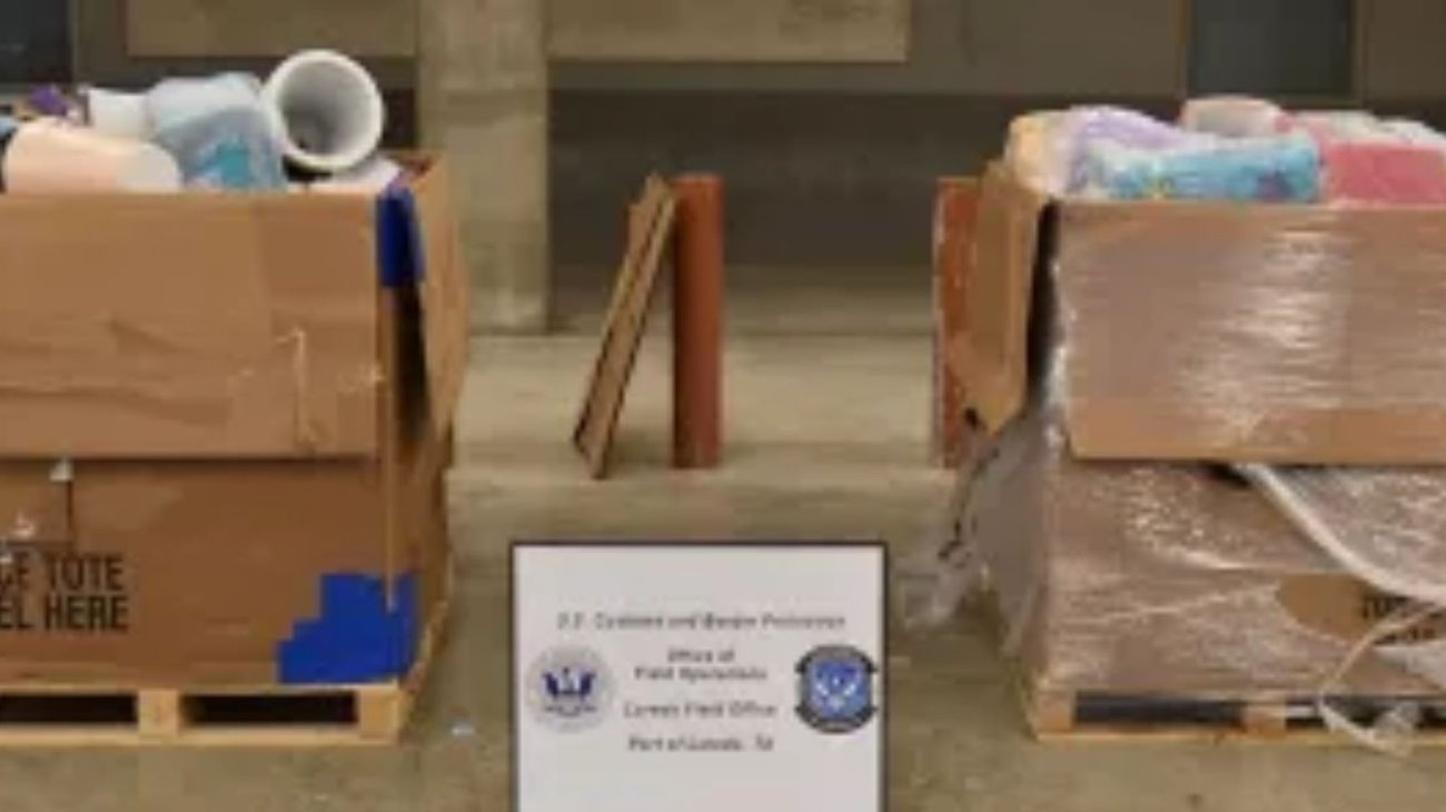 Aseguran $16 millones en metanfetamina oculta en jarrones 