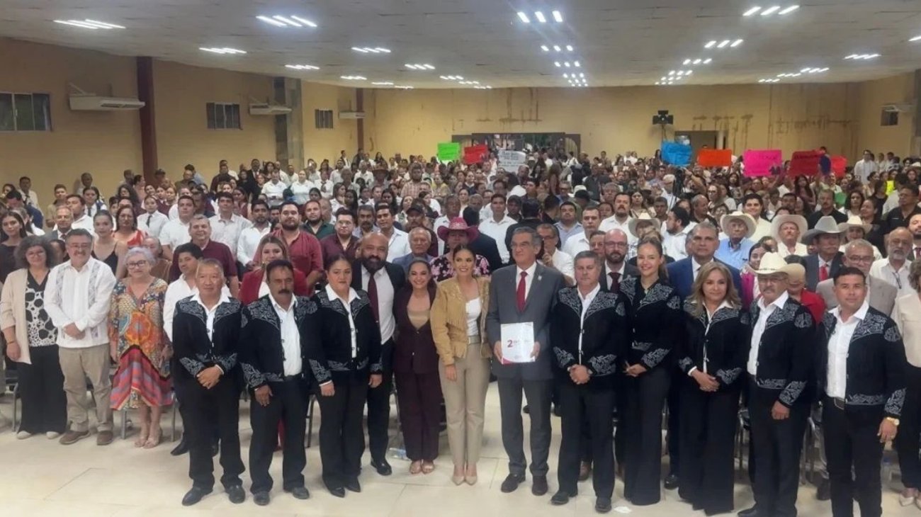 Rinde Corina Garza su Segundo Informe en Jiménez