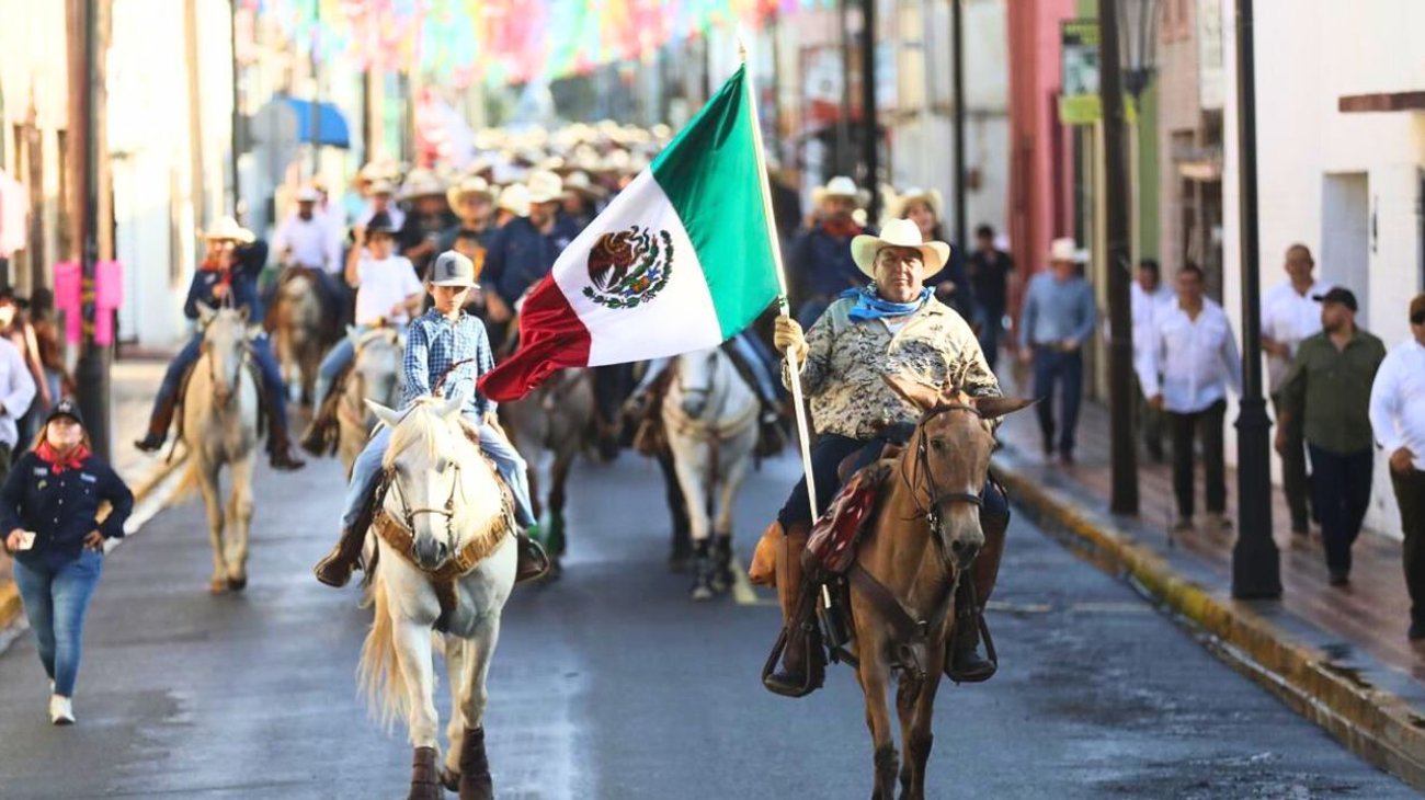 Más de mil 500 jinetes participan en la Cabalgata de Ramos Arizpe