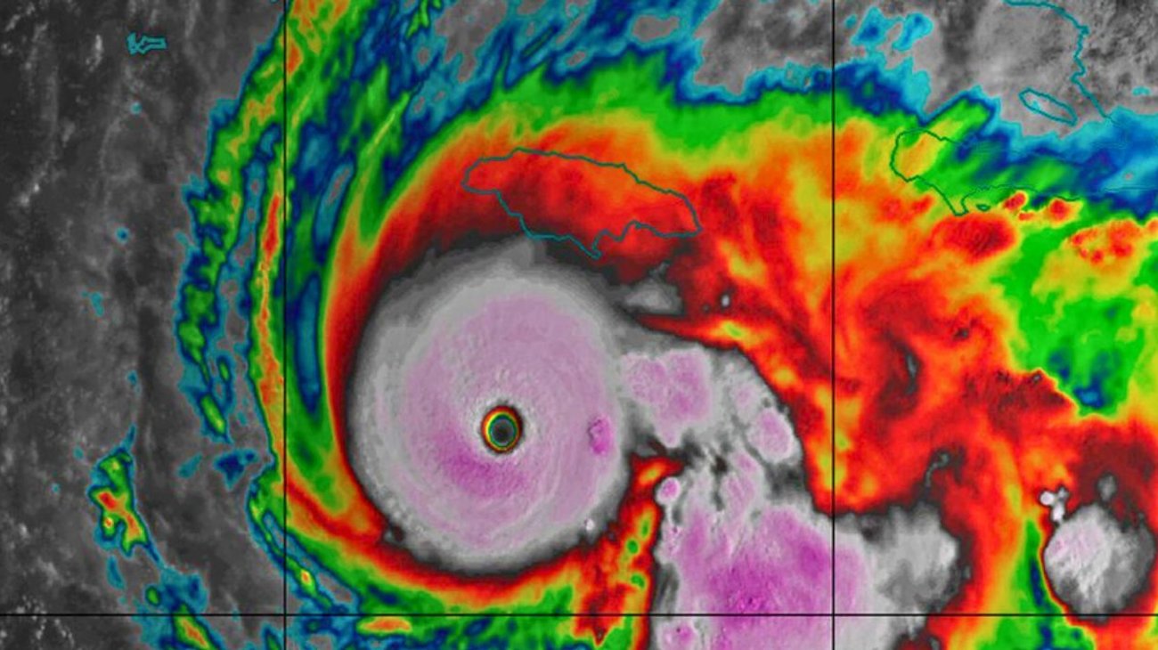 'Melissa' alcanza la categoría 5 y pone en alerta a Jamaica