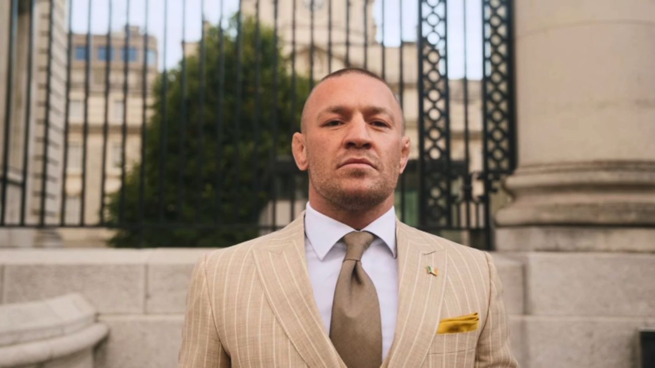 Conor McGregor pide apoyo para ser presidente de Irlanda