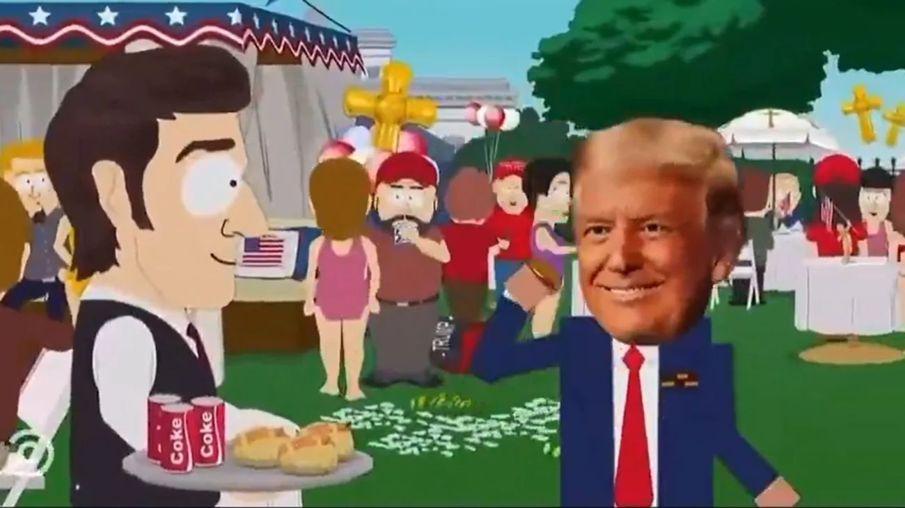Trump está furioso con 'South Park' por las burlas en su contra