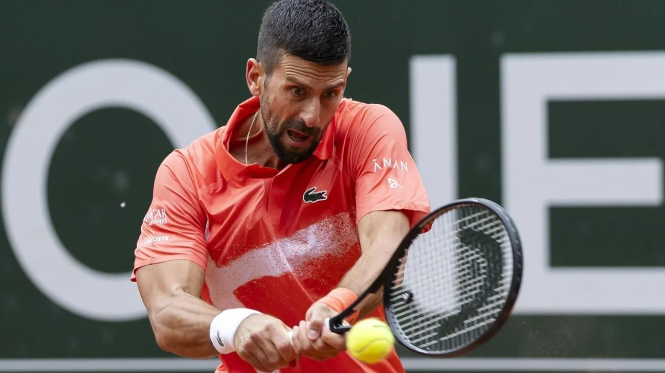 Djokovic estrena victoria en tierra batida en torneo de Ginebra