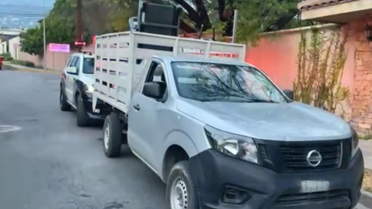 Detiene a cuatro hombres por presunto robo a casa en San Pedro