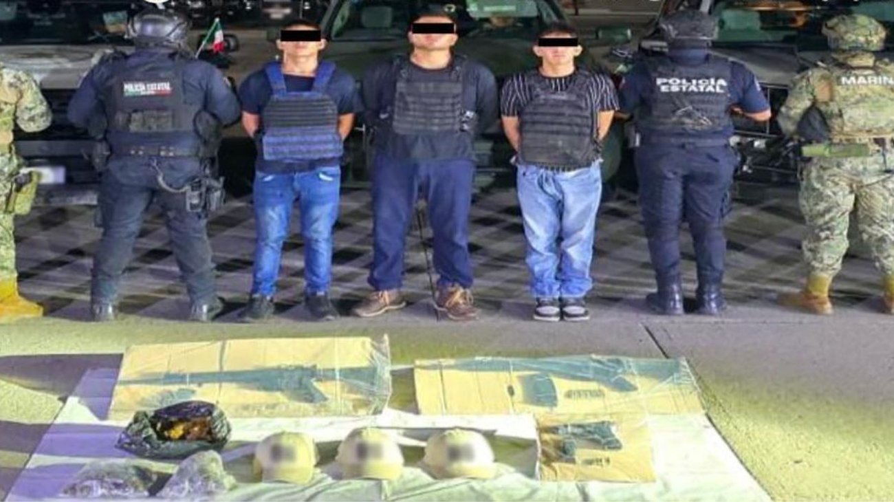 Caen tres hombres acusados de extorsión en Tabasco