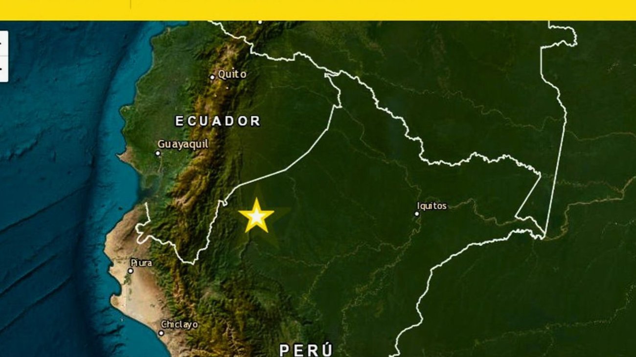 Sismo de magnitud 5.2 se siente en la frontera de Perú y Ecuador