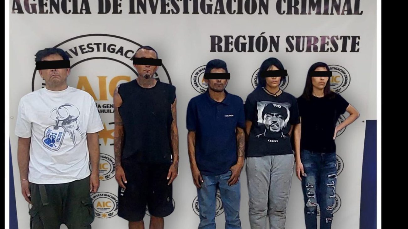 Caen presuntos ladrones de vehículos en Saltillo