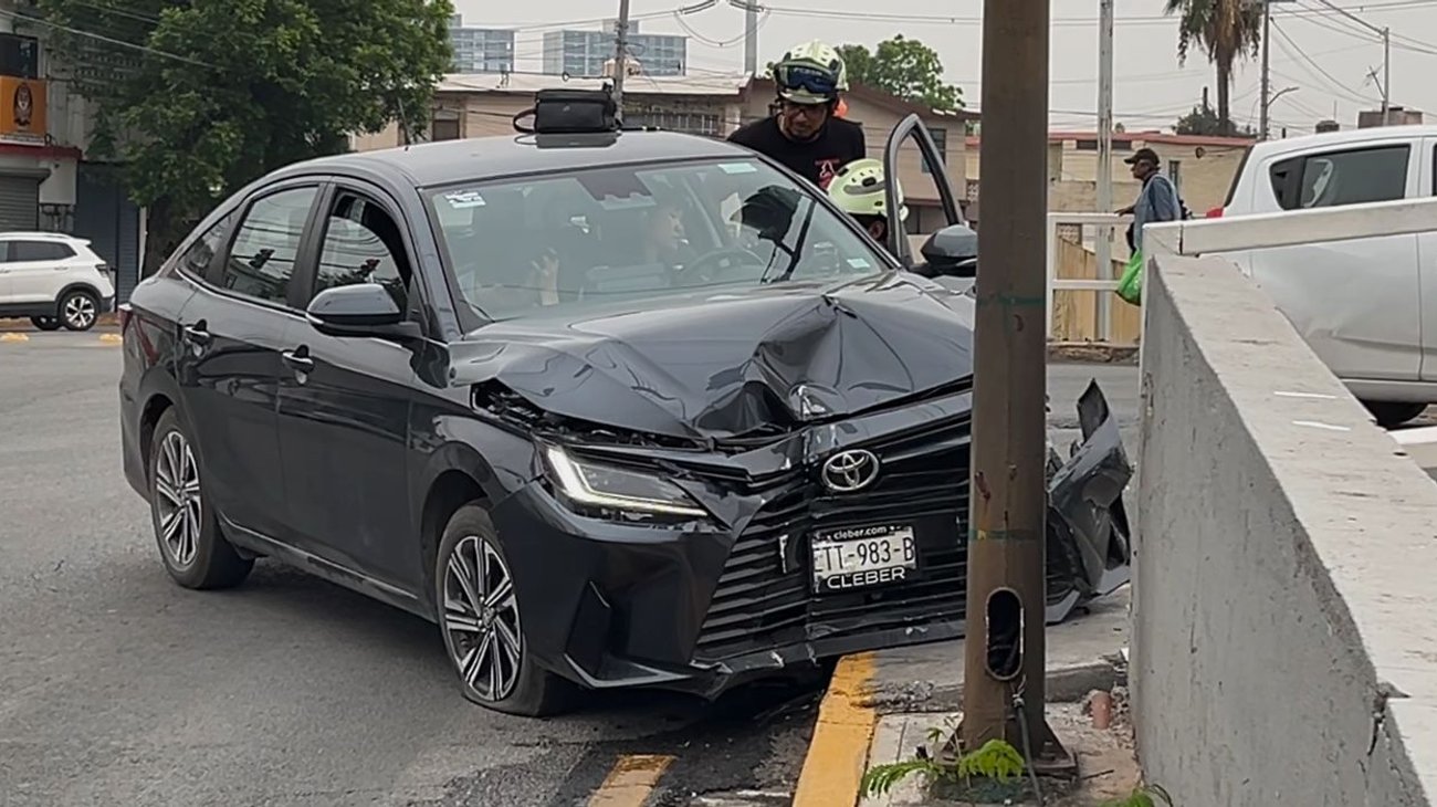 Choque estrellamiento, dos extranjeros lesionados en San Nicolás
