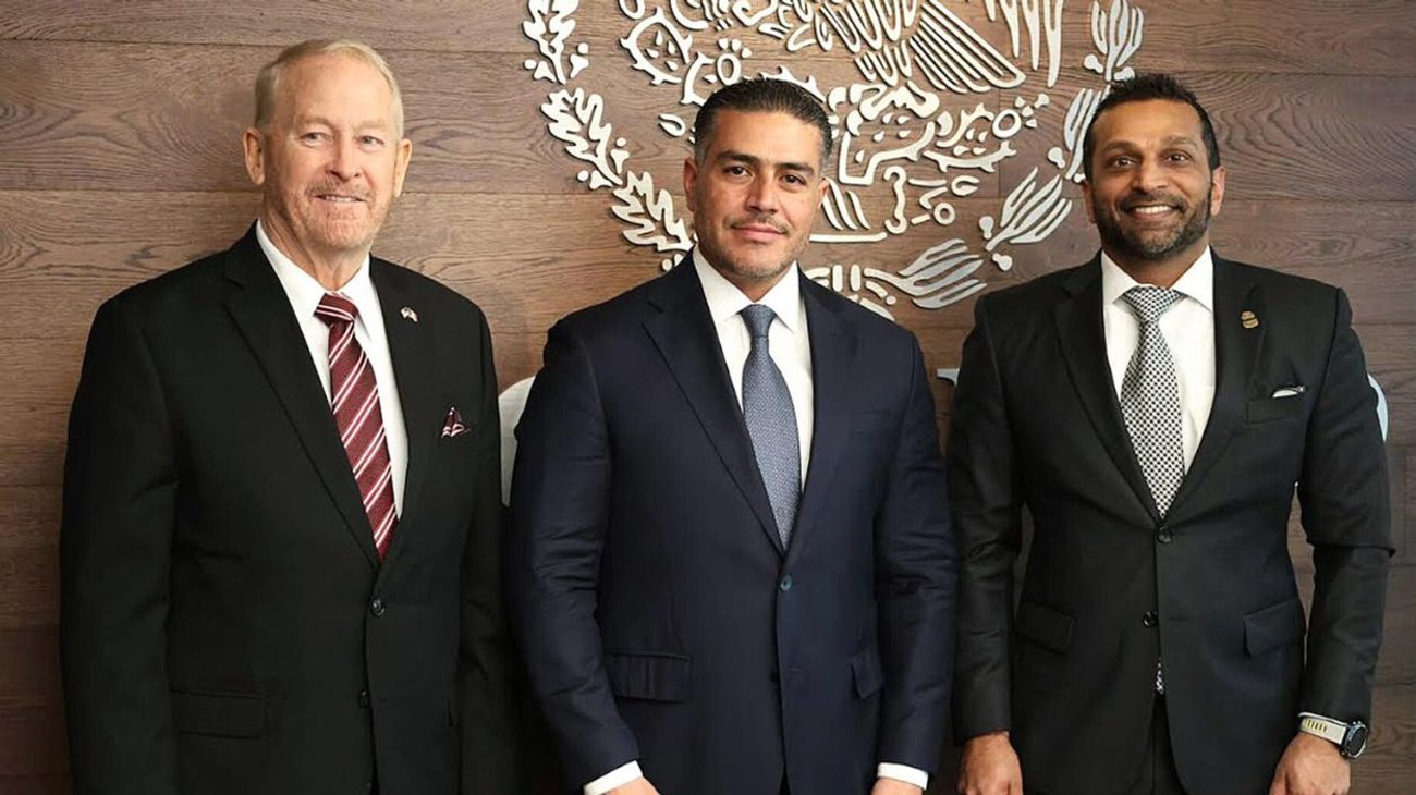 García Harfuch recibe a director del FBI para coordinar acciones