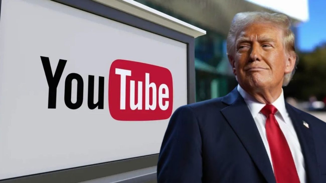 YouTube pagará 24.5 mdd a Trump por suspenderle su cuenta
