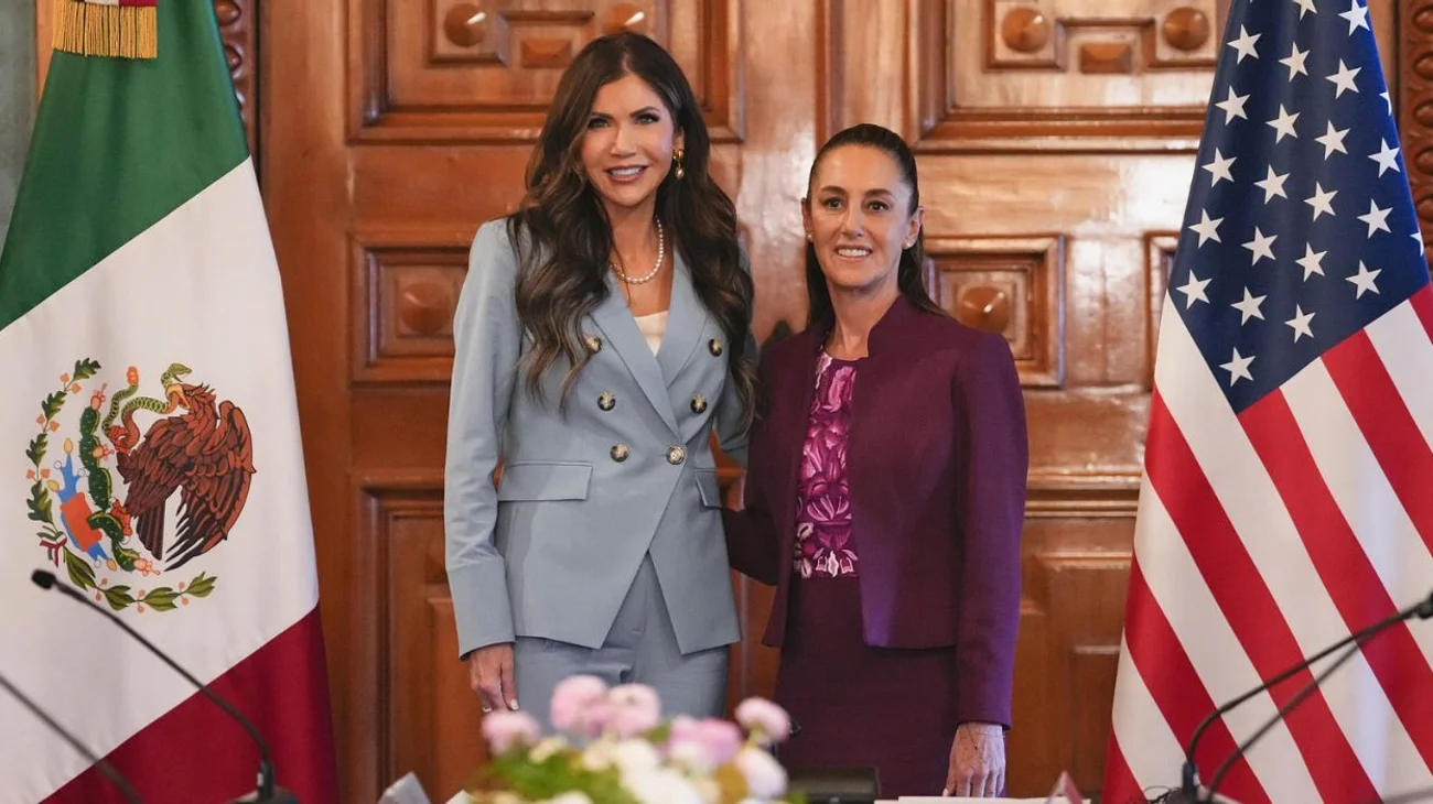 Sheinbaum y Noem acuerdan reforzar la coordinación en seguridad