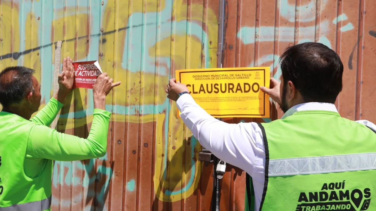 Comienzan cierres a recicladoras clandestinas en Saltillo
