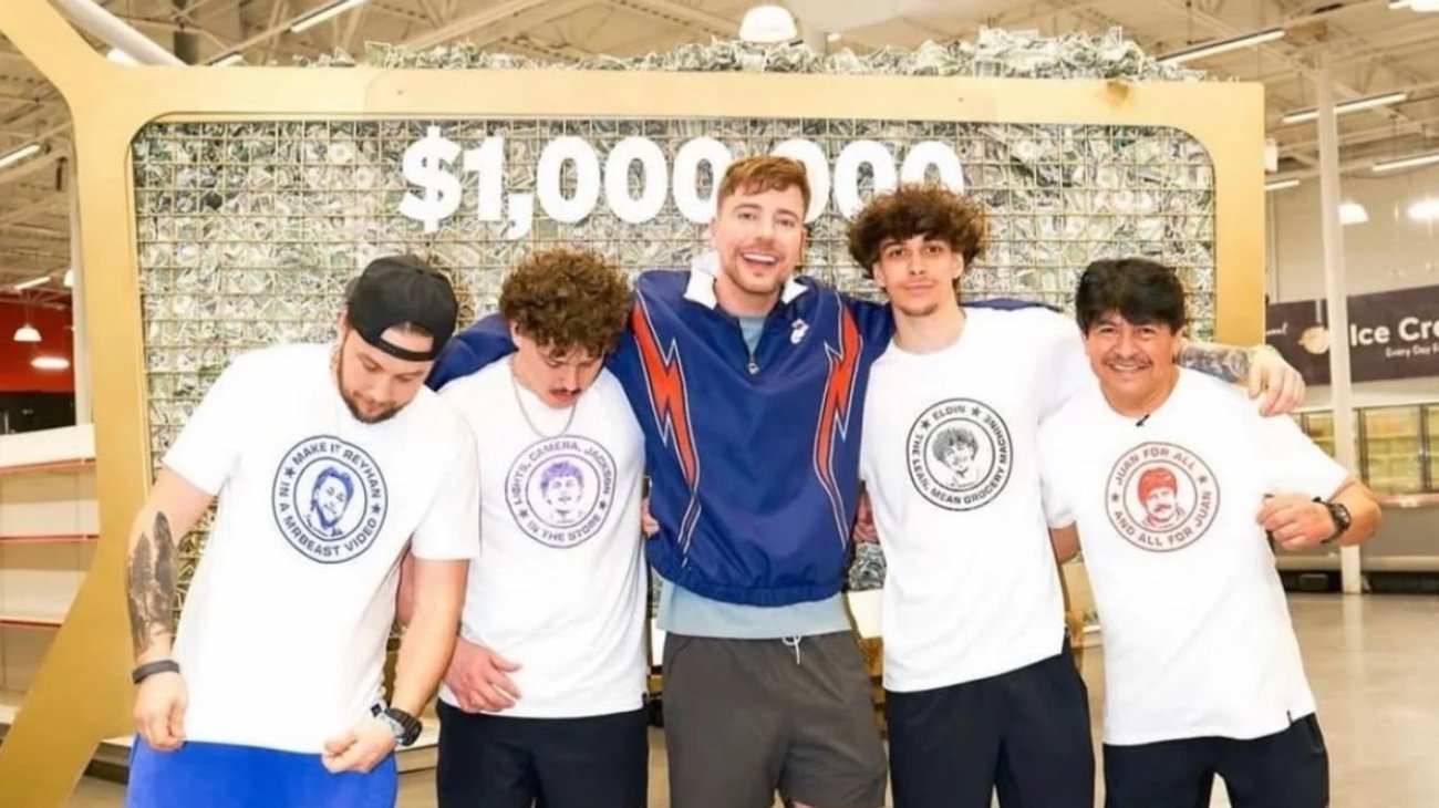 Triunfa mexicano Juan García en desafío de MrBeast