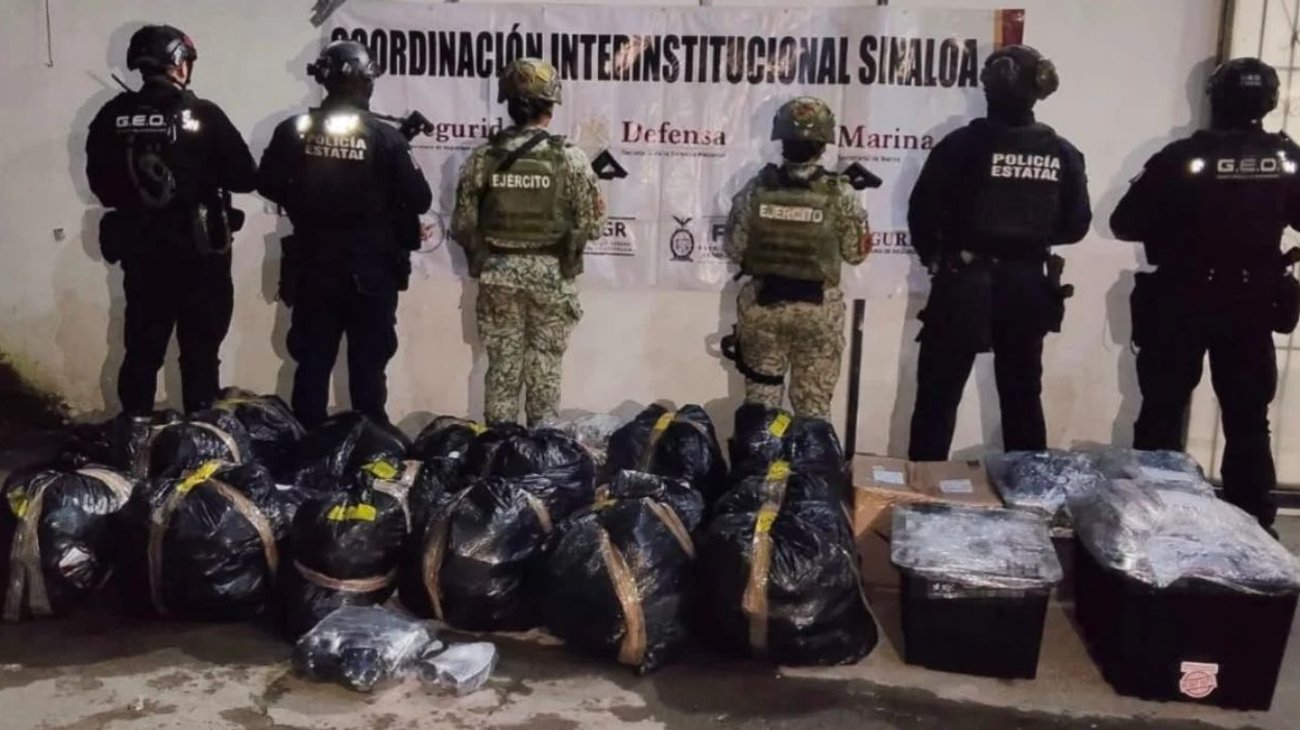Aseguran drogas y golosinas con marihuana en Mazatlán