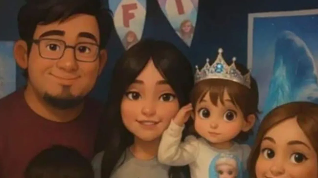 Familia crea imagen Ghibli y aparece supuesta 'niña fantasma'