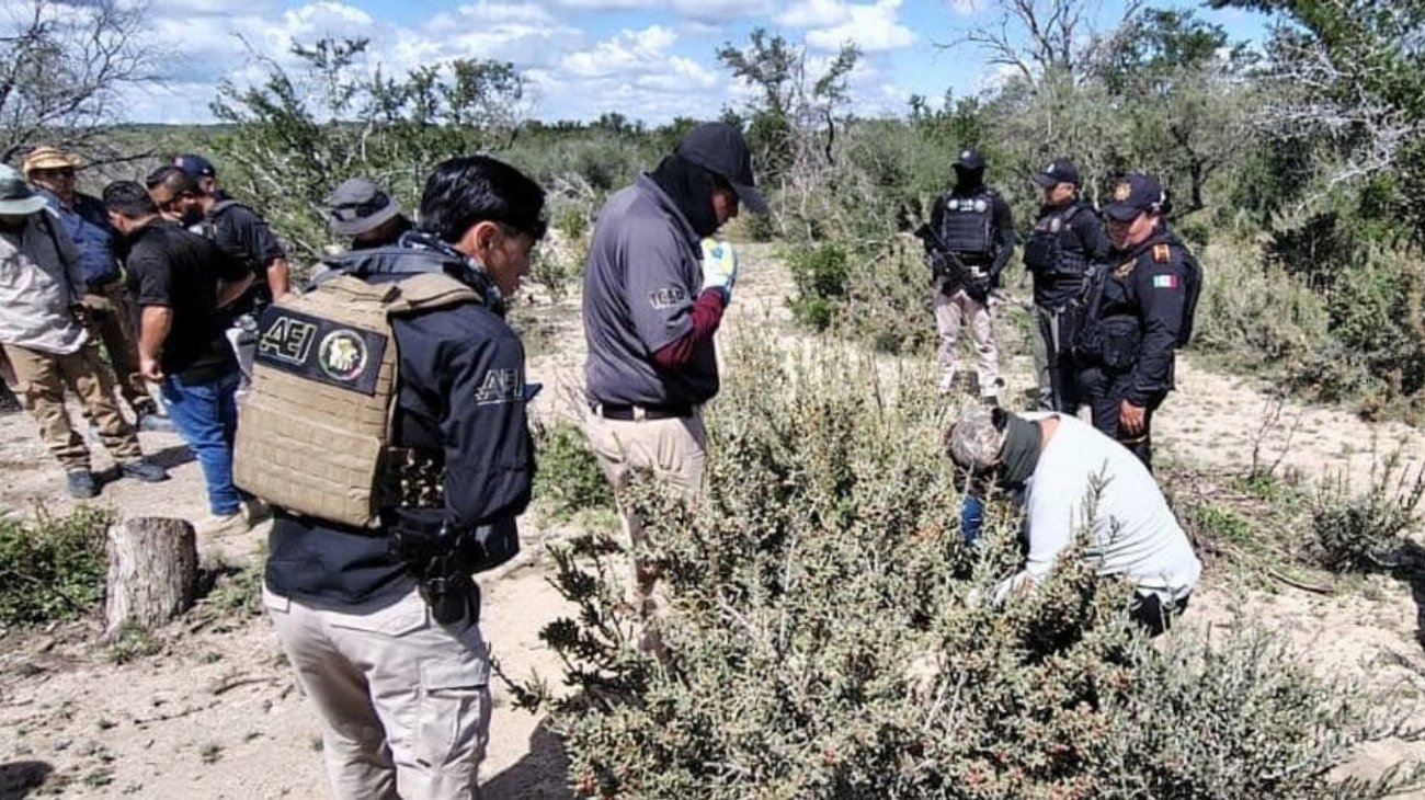 Realizan operativo para búsqueda de restos óseos en Linares