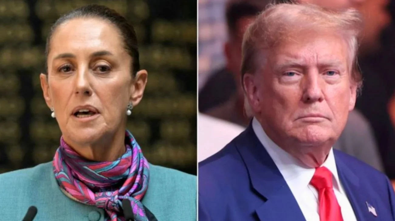 Sheinbaum y Trump acuerdan 'mejorar' balance comercial