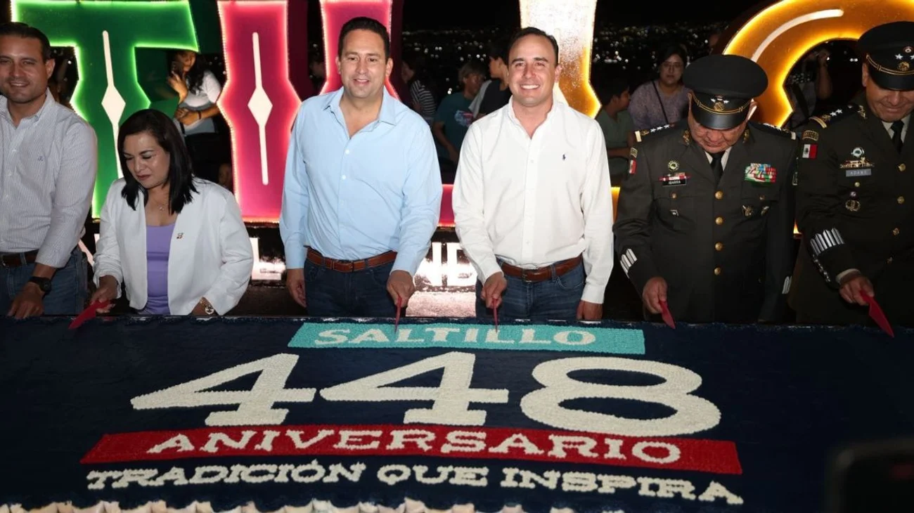 Saltillo celebra el 448 aniversario de su fundación