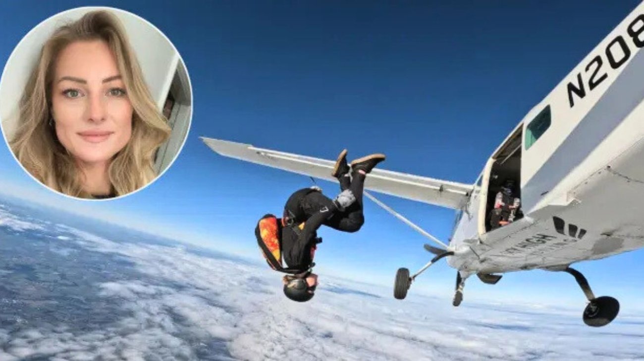 Mujer no abrió su paracaídas para morir tras romper con su novio