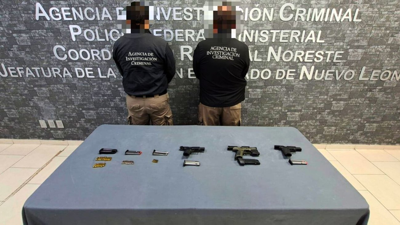 Vinculan a tres detenidos con armas en Sabinas Hidalgo, NL