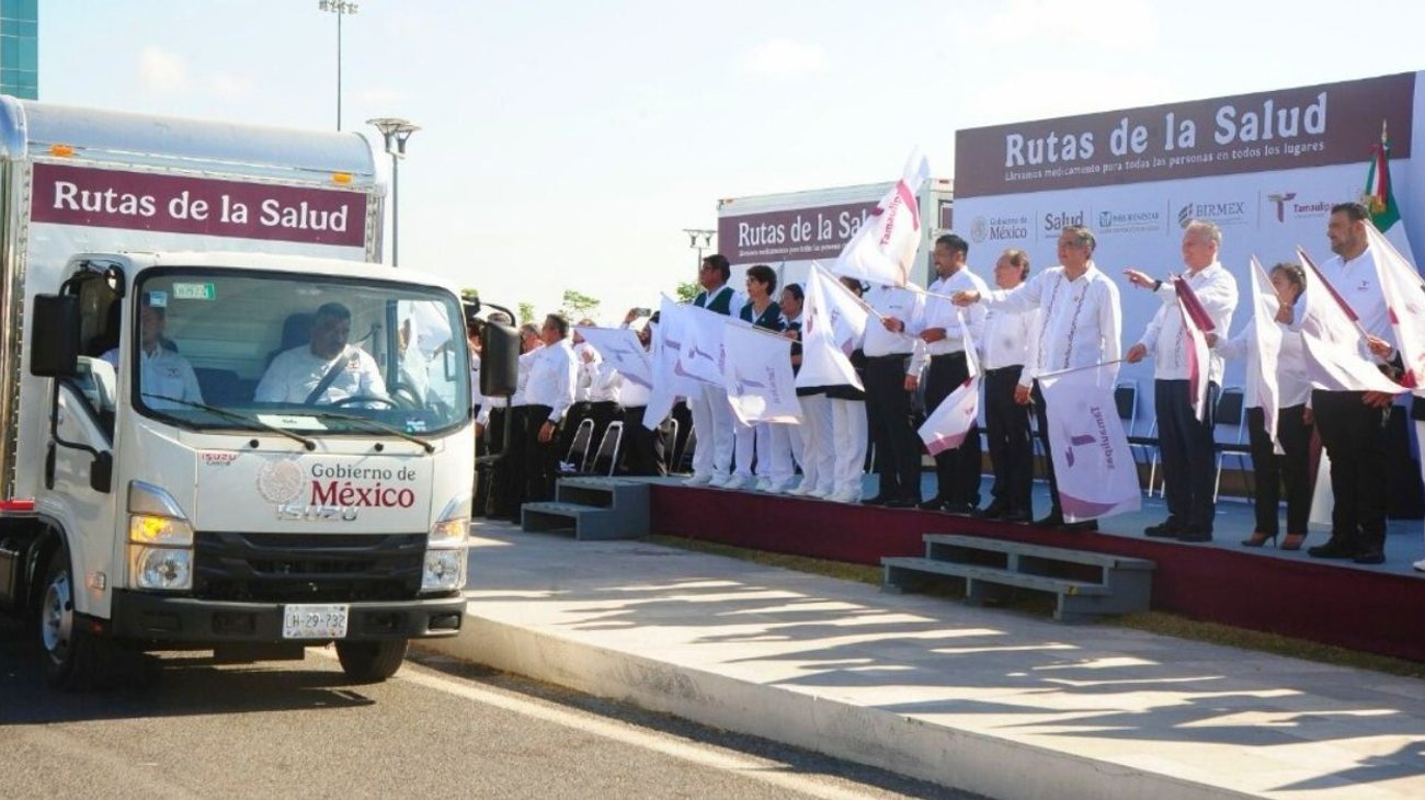 Tamaulipas inicia distribución de 215 mil piezas de medicamentos