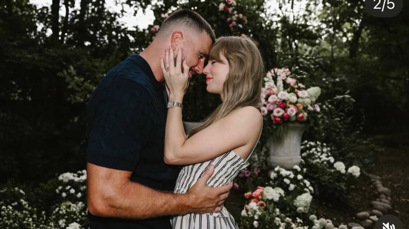 Taylor Swift anuncia su compromiso con Travis Kelce