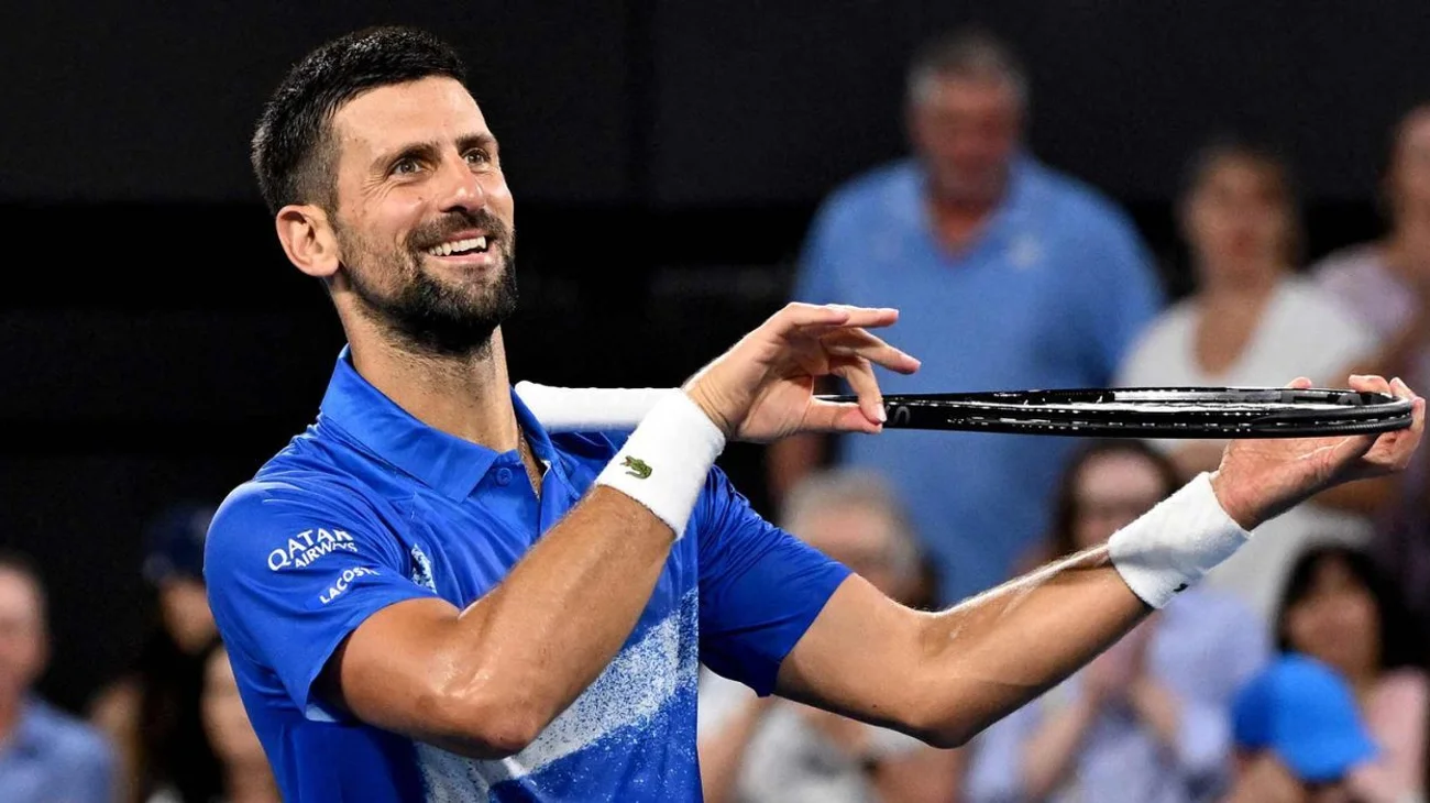 Djokovic quiere que haya bailarines en los partidos de tenis