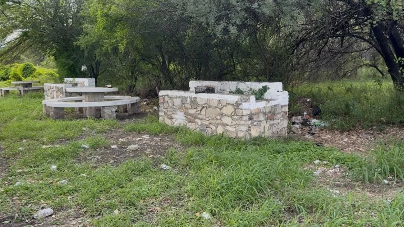 Luce abandonado y con desecho el parador de la Victoria-Matamoros