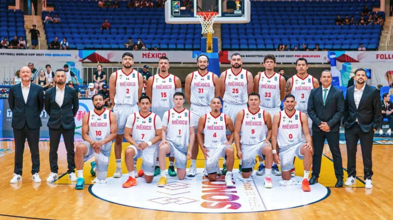 México avanza al clasificatorio del Mundial de Baloncesto 2027