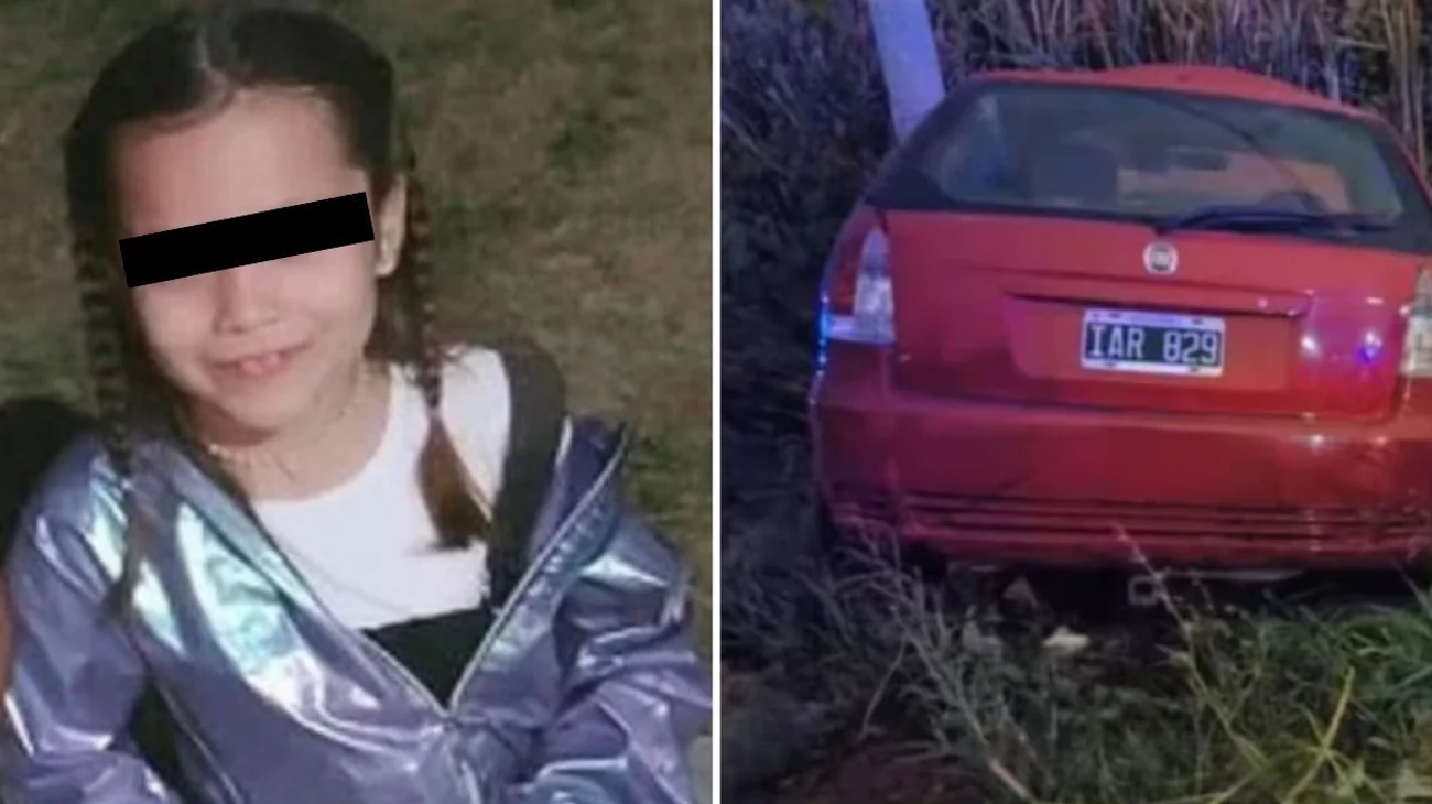 Dos adolescentes roban auto y matan a una niña de siete años