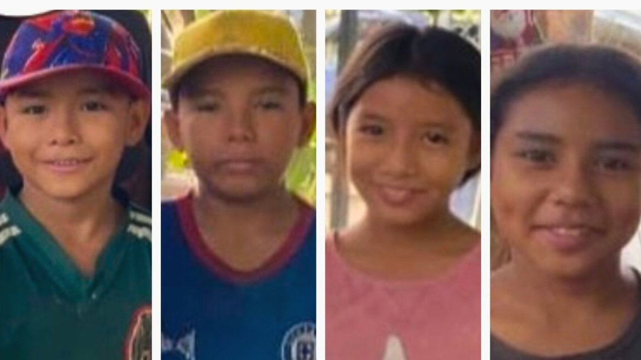 Desaparecen cuatro hermanitos cuando nadaban en río de Acapulco