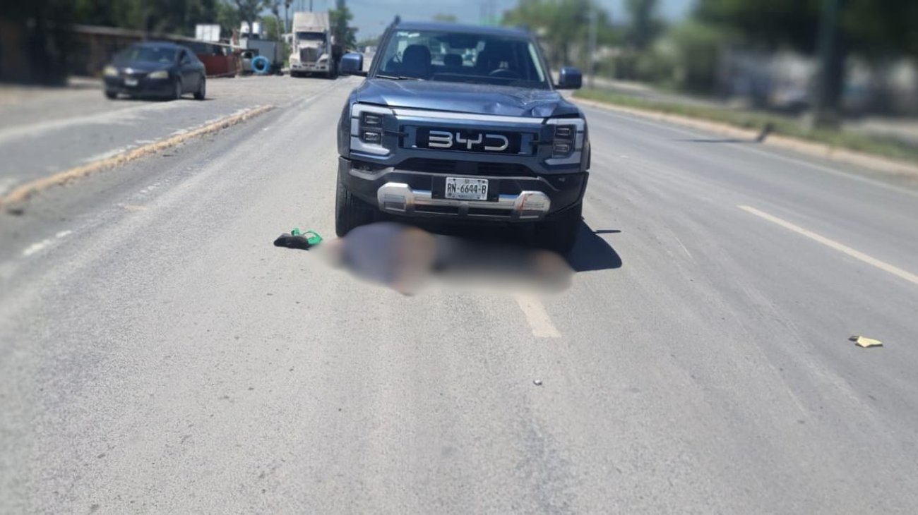 Muere ciclista arrollado en carretera Santa Rosa en Apodaca