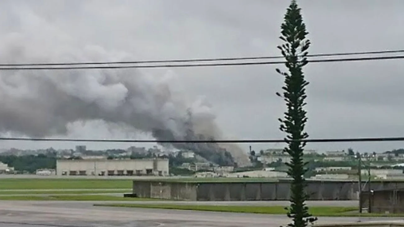 Explosión en base aérea de EUA en Japón deja cuatro heridos