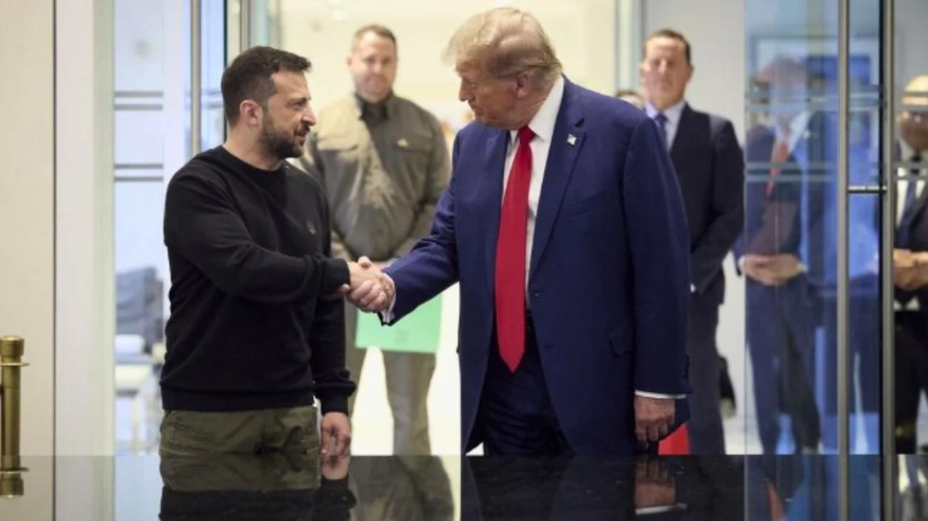 Empieza en La Haya la reunión entre Zelenski y Trump