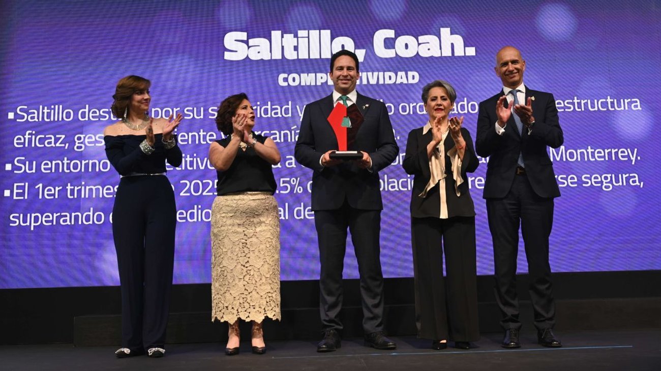 Reconocen a Saltillo por su competitividad y buen gobierno