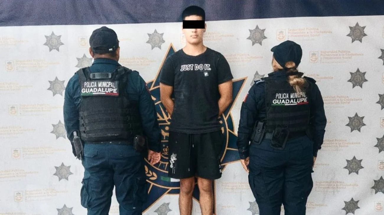 Rescatan a menor de edad amenazada por su ex pareja en Guadalupe