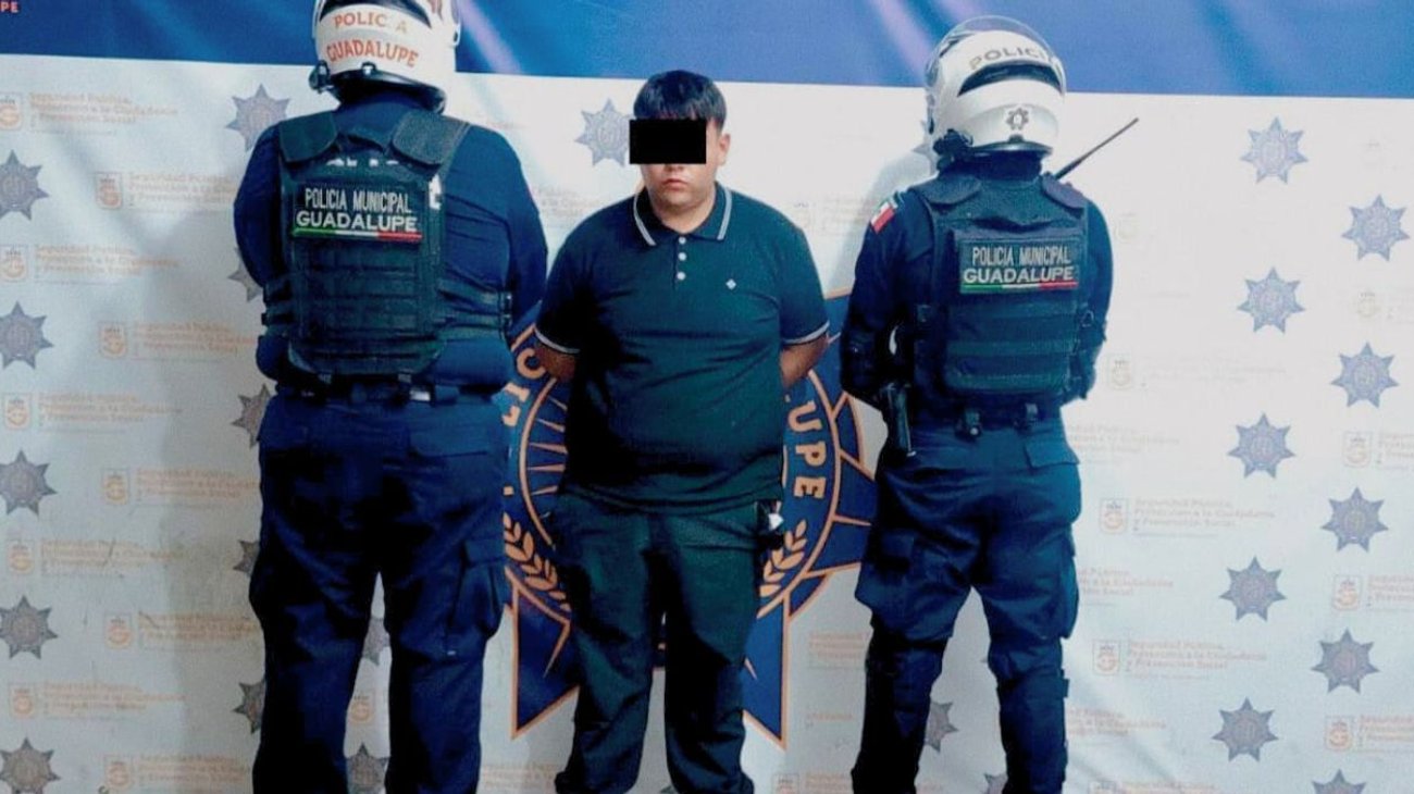 Detienen a motociclista con vehículo robado en Guadalupe