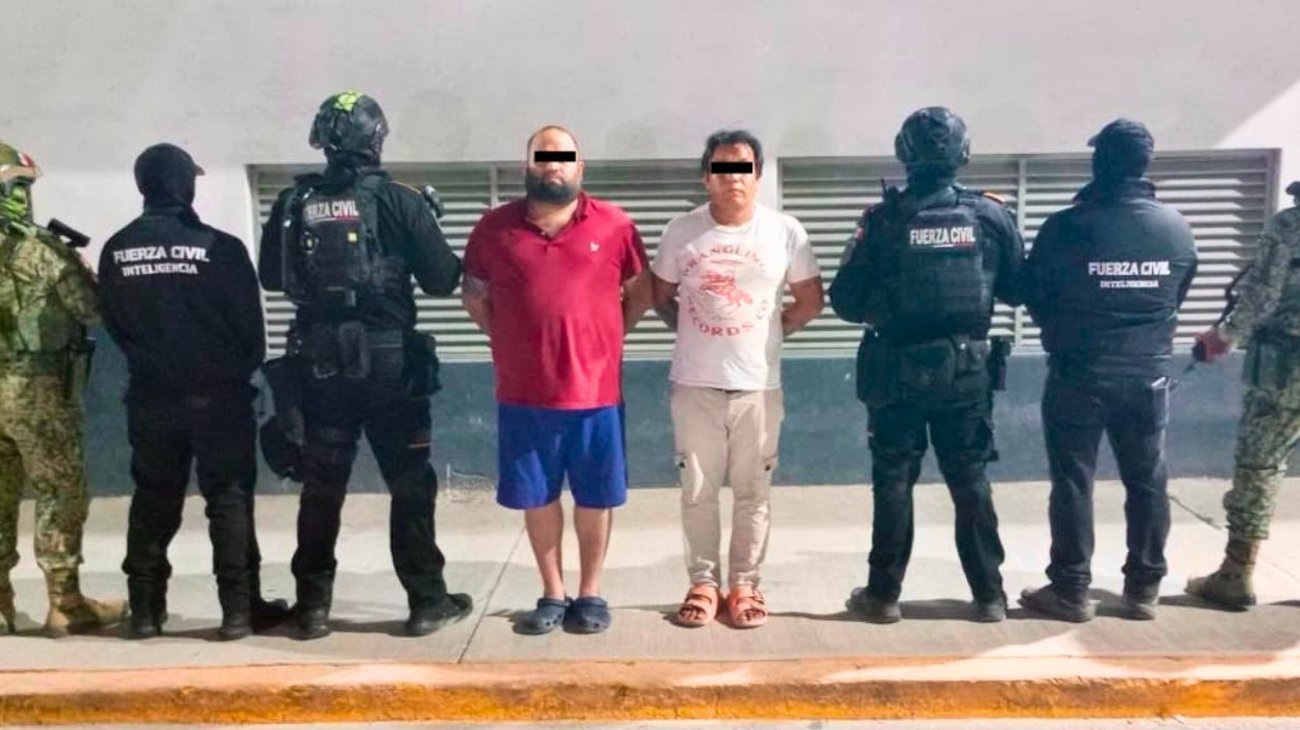 Realizan operativos en Apodaca; detienen a dos y aseguran armas