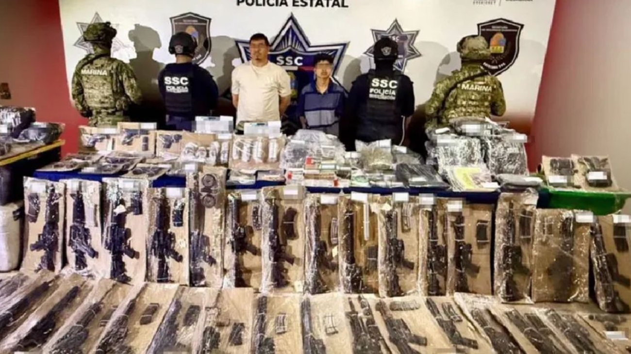 Cae pareja del CJNG ligada a red de armas en Cancún