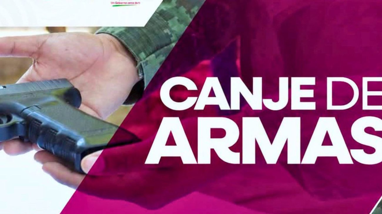 Morelos canjeará armas por despensas y electrodomésticos