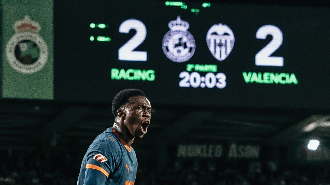 ¡Debut dramático! El 'Vasco' Aguirre rescata punto con Valencia