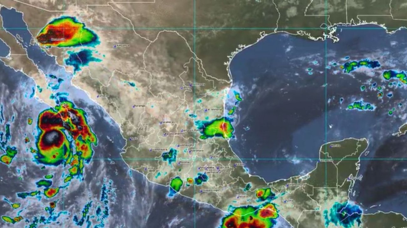 Lorena evoluciona a huracán de categoría 1 en el pacífico