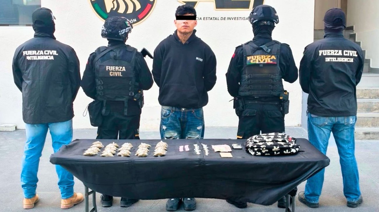 Detienen en Guadalupe a presunto integrante de grupo delictivo