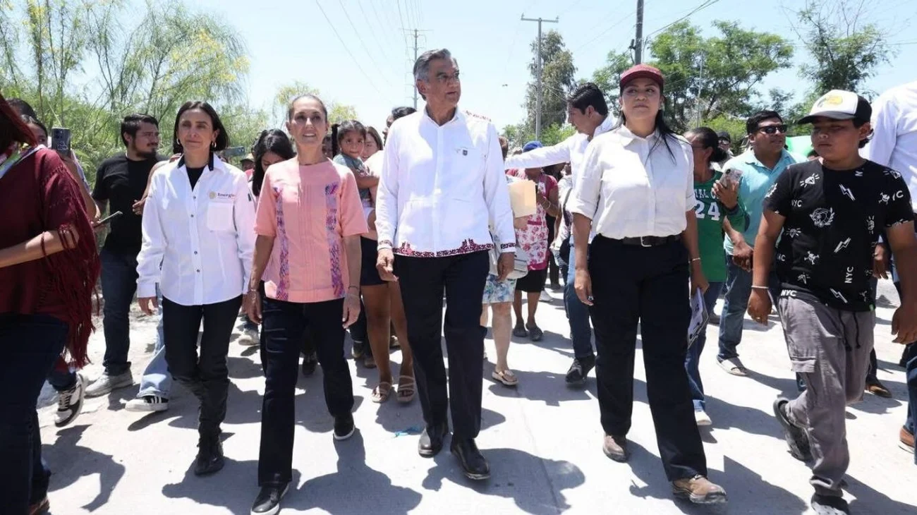 Sheinbaum promete apoyo a damnificados por tromba en Reynosa